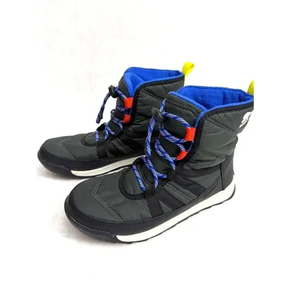 Sorel Whitney 2 Short Lace Waterproof, Unisex Children's Winter Boots Sz 6 - Picture 3 of 9